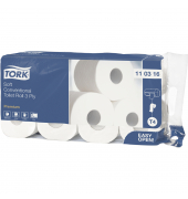Toilettenpapier T4 Premium Soft, ohne, 110316, 3-lagig, wei&szlig;, 250 Blatt / Rolle,