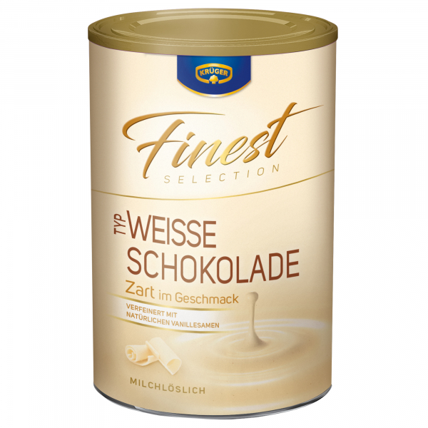 4052700094762 - Finest SELECTION Getränkepulver Weiße Schokolade 9476 300g 4052700094762 KRÜGER Finest SELECTION 300 Gramm 4052700094762 - Finest SELECTION Getränkepulver Weiße Schokolade 9476 300g 4052700094762 KRÜGER Finest SELECTION 300 Gramm