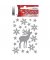 3727 Glitter Weihn.Schmucketikett Hirsch