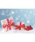 4054 Weihnachten Schmucketikett Stern  8mm gold