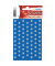 4058 Weihnachten 8mm Schmucketikett Sterne blau/sil