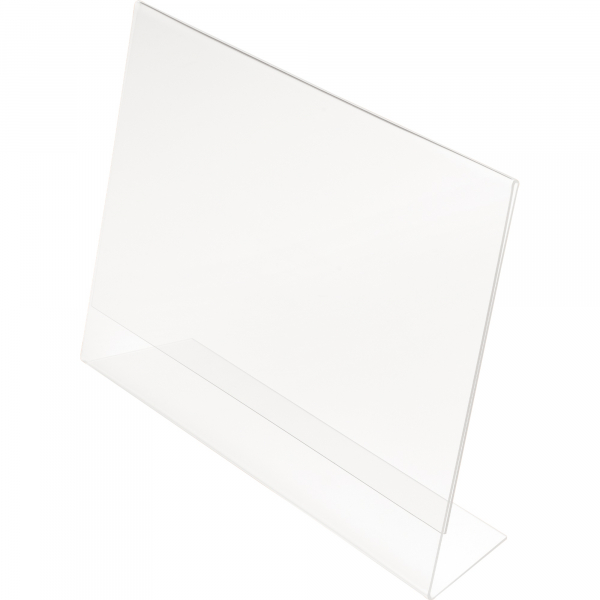 0079916473017 - Tischaufsteller DIN A4 1 Freistehend 297 (B) x 65 (T) x 21 (H) cm Transparent