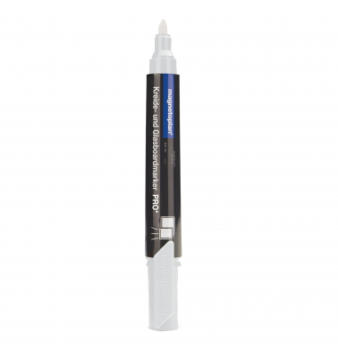 Kreidemarker Pro+, 1231200, wei&szlig;, 1,5-3mm Rundspitze