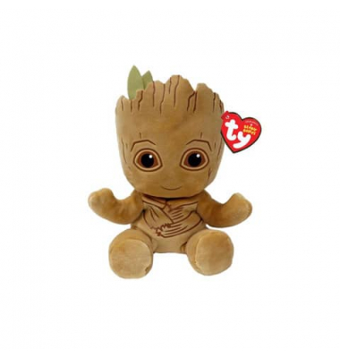 Plüschfigur Beanie Babies Marvel Groot