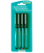 Permanentmarker Universal M140, 710074, Pack, 4-farbig sortiert, 0,5mm Rundspitze