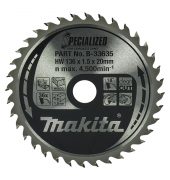Sägeblatt SPECIALIZED B-33635 136x20x36Z