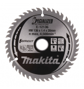 Sägeblatt EFFICUT E-12136 136x20x45Z