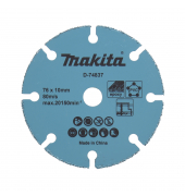 Trennscheibe D-74837 76x10mm