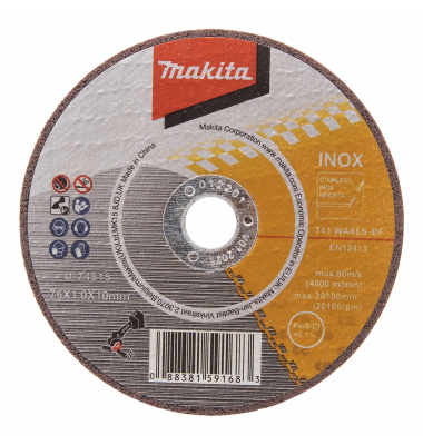 Flexscheibe Trennscheibe Inox Stahl  D-74815-5 76 x 1 mm 