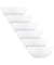6 ARCOROC Schale Evolutions White weiß 18,0 cm