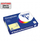 Kopierpapier Trophee 1884PC gelb A3 80g 