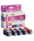 Druckerpatrone EDD-502 18-502-01 (EDD-502), 2x schwarz/cyan/magenta/gelb, ca.2x 850 Seiten schwarz, ca. 3 x 770 Seiten farbig