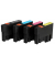 Druckerpatrone EDD-407 18-407-01 (Epson EDD-407), schwarz/cyan/magenta/gelb, ca. 1x 255 Seiten schwarz, ca. 3 x 355 Seiten farbi