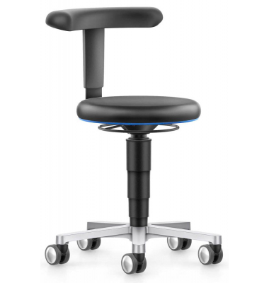 Hocker 9463L-MG01-3277-71F Medical, blau/schwarz, bis 120kg