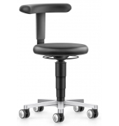 Hocker 9463L-MG01-3278-71F Medical, grau/schwarz, bis 120kg
