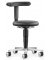 Hocker 9463L-MG01-3278-71F Medical, grau/schwarz, bis 120kg