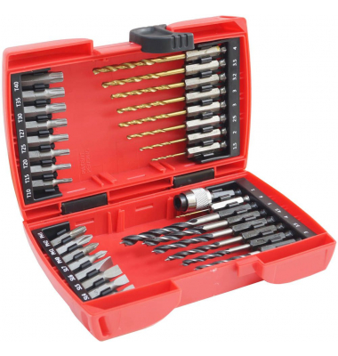 Bohrer- und Bit-Set, 32-teilig