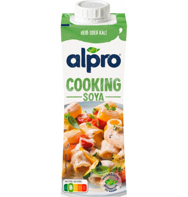 Soja-Kochcreme 2953038006, 14% Fett, laktosefrei, vegan, 250ml, im Tetrapack Soja-Kochcreme 2953038006, 14% Fett, laktosefrei, vegan, 250ml, im Tetrapack