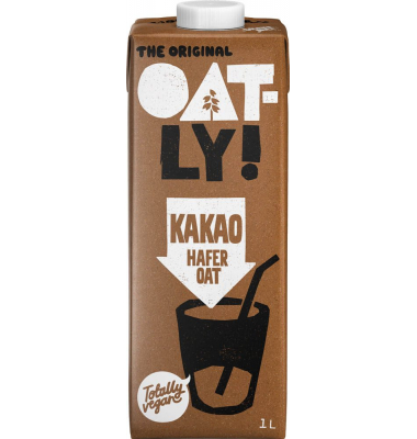 Haferdrink Kakao 3641947004, 1,5% Fett, laktosefrei, vegan, 1 Liter, im Tetrapack