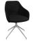Besucherstuhl Stiness Life 2.1 SLE2110-KC0 schwarz Stoff