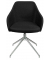 Besucherstuhl Stiness Life 2.1 SLE2110-KC0 schwarz Stoff