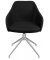 Besucherstuhl Stiness Life 2.1 SLE2111-KC0 schwarz Stoff