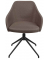 Besucherstuhl Stiness Life 2.1 SLE2112-KC8 dunkelbraun Stoff
