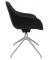 Besucherstuhl Stiness Life 2.0 SLE2011-KC0 schwarz Stoff