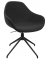 Besucherstuhl Stiness Life 2.0 SLE2012-KC0 schwarz Stoff