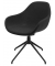 Besucherstuhl Stiness Life 2.0 SLE2012-KC0 schwarz Stoff