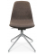 Besucherstuhl Stiness Life 1.1 SLE1110-KC8 dunkelbraun Stoff