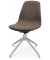 Besucherstuhl Stiness Life 1.1 SLE1111-KC8 dunkelbraun Stoff