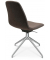 Besucherstuhl Stiness Life 1.1 SLE1111-KC8 dunkelbraun Stoff