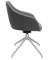 Besucherstuhl Stiness Life 2.1 SLE2111-KC3 hellgrau Stoff