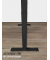 elektrisch höhenverstellbares Schreibtischgestell schwarz ohne Tischplatte, T-Fuß-Gestell schwarz 130,0 - 160,0 x 53,070,0 cm