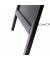 Showdown Kundenstopper Natura Classic 55x85cm dbr