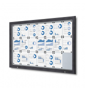 Schaukasten Outdoor SCT21xA4C7016JS, 21xA4, wei&szlig;, magnetisch