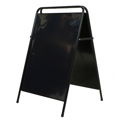 Kundenstopper Elegant ZPESA1BL, A1, Magnetstreifen, Magnetstreifen, schwarz
