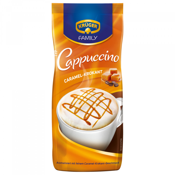 4052700072951 - Kaffee Cappuccino Caramel-Krokant 10027833 500g löslich im Beutel 4052700072951 500 Gramm