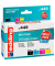 Druckerpatrone EDD-449 18-449-01 (Epson EDD-449), schwarz/cyan/magenta/gelb, ca. 1x 705 Seiten schwarz, ca. 3 x 1000 Seiten farb