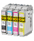 Druckerpatrone EDD-614 18-614-01 (Epson EDD-614), schwarz/cyan/magenta/gelb, ca. 1x 800 Seiten schwarz, ca. 3 x 850 Seiten farbi