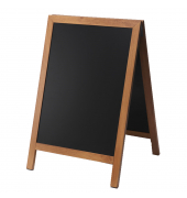 Kundenstopper Natura ZPCHBLB55x85, 55x85cm, Kreidetafel, Kreidetafel, hellbraun
