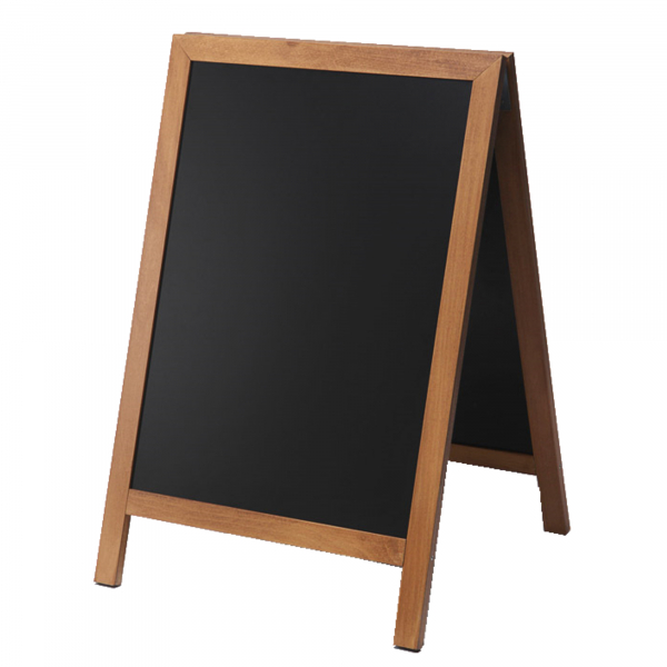 8596052007484 - Kundenstopper Natura ZPCHBLB55x85 55x85cm Kreidetafel Kreidetafel hellbraun 8596052007484 Showdown Displays