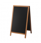 Kundenstopper Natura ZPCHBLB68x120, 68x120cm, Kreidetafel, Kreidetafel, hellbraun