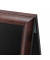 Kundenstopper Natura ZPCHBBR68x120, 68x120cm, Kreidetafel, Kreidetafel, dunkelbraun