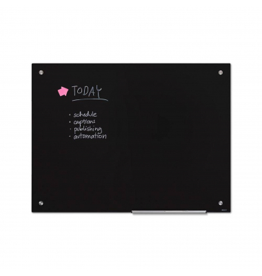 Glas-Magnetboard Scritto, WBNGBBL90x120, 120x90cm, rahmenlos
