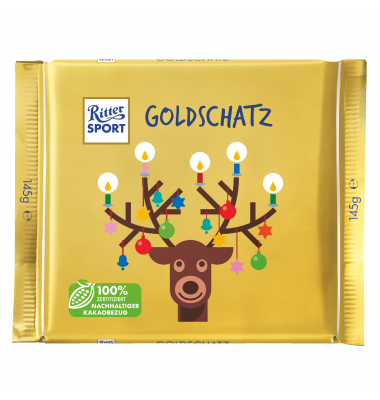 Schokolade Goldschatz 805686 145g