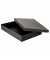 Aufbewahrungsbox PureBox Black 22001768, mit Deckel, au&szlig;en 44x10x62xcm, Pappe schwarz