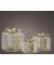 Lichterkette 489600 LUMINEO Geschenkschachtel, 65 LED, warmweiß