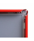 Plakat-Klapprahmen Standard, KRA0G25C3020, rot, A0, Aluminiumrahmen